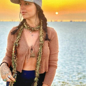 Handmade Earth tone scarf